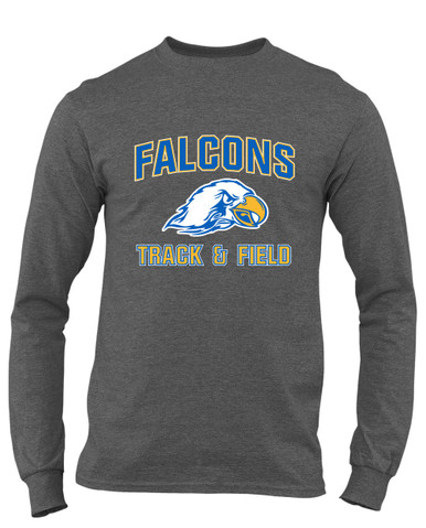 Olathe South Falcons Track & Field Men's Premium LS T-Shirt