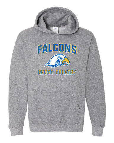 Olathe South Falcons Cross Country Men's Hoodie