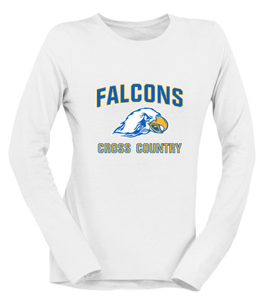 Olathe South Falcons Cross Country Women's LS T-Shirt