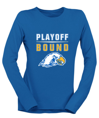Olathe South Falcons Playoff Bound Women's Premium LS T-Shirt
