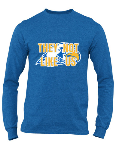 Olathe South Falcons They Not Like Us #2 Men's LS T-Shirt