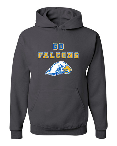 Olathe South Falcons Go Team Men's Premium Hoodie