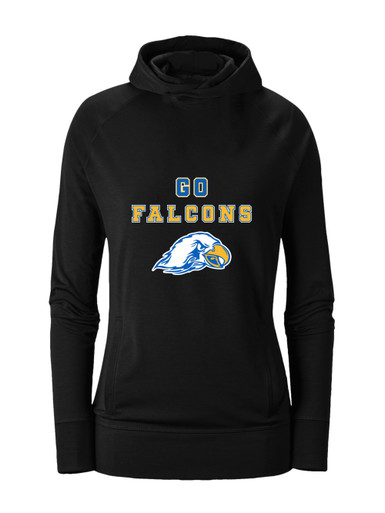 Olathe South Falcons Go Team Women's Hoodie