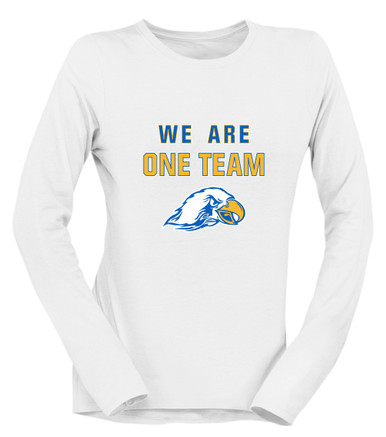 Olathe South Falcons We Are One Team Women's Premium LS T-Shirt