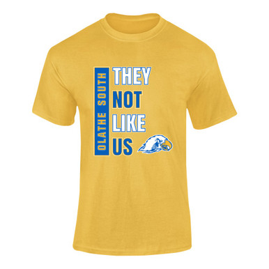 Olathe South Falcons They Not Like Us #1 Men's Premium SS T-Shirt