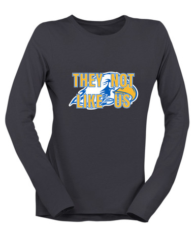 Olathe South Falcons They Not Like Us #2 Women's Premium LS T-Shirt