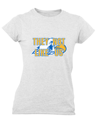 Olathe South Falcons They Not Like Us #2 Women's SS T-Shirt
