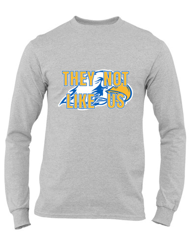 Olathe South Falcons They Not Like Us #2 Men's Premium LS T-Shirt