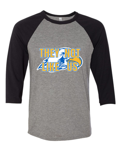 Olathe South Falcons They Not Like Us #2 Men's Baseball T-Shirt