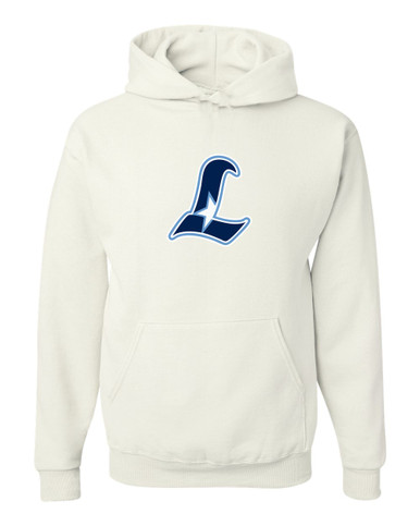 Liberty Falcons L Script Mascot #1 Men's Premium Hoodie