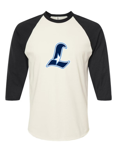 Liberty Falcons L Script Mascot #1 Men's Baseball T-Shirt