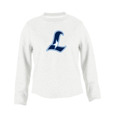 Liberty Falcons L Script Mascot #1 Men's Sweatshirt