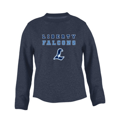 Liberty Falcons L Script Spirit Women's Sweatshirt