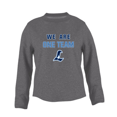 Liberty Falcons L Script We Are One Team Women's Sweatshirt