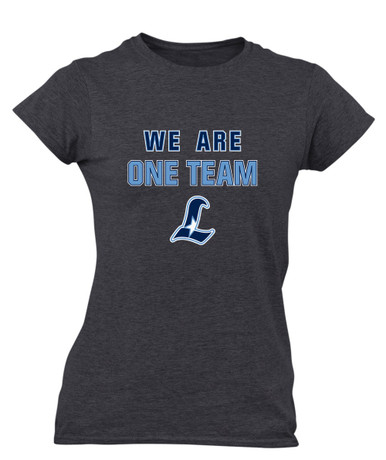 Liberty Falcons L Script We Are One Team Women's SS T-Shirt