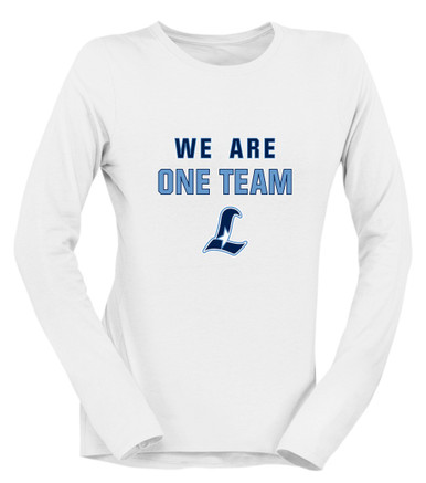 Liberty Falcons L Script We Are One Team Women's Premium LS T-Shirt