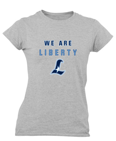 Liberty Falcons L Script We Are Women's SS T-Shirt