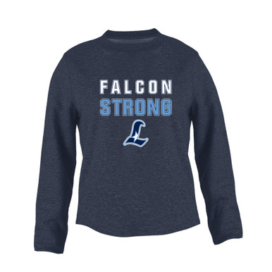 Liberty Falcons L Script Strong #2 Women's Sweatshirt