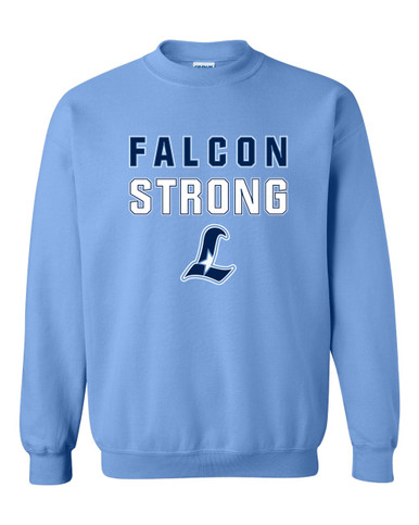Liberty Falcons L Script Strong #2 Men's Sweatshirt