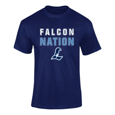 Liberty Falcons L Script Nation #2 Men's Premium SS T-Shirt