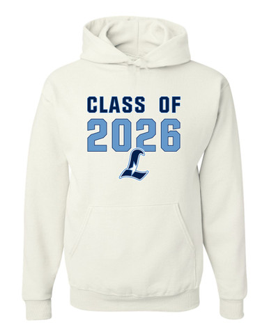 Liberty Falcons L Script Class of 2026 Men's Premium Hoodie