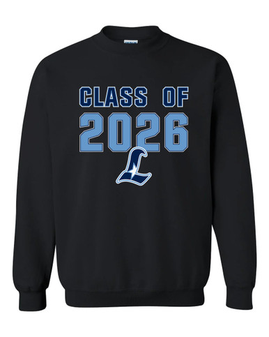 Liberty Falcons L Script Class of 2026 Men's Sweatshirt