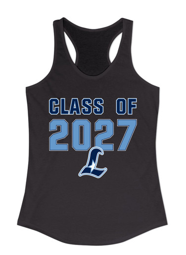 Liberty Falcons L Script Class of 2027 Women's Tank Top