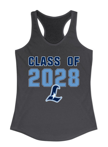 Liberty Falcons L Script Class of 2028 Women's Tank Top