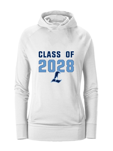 Liberty Falcons L Script Class of 2028 Women's Hoodie