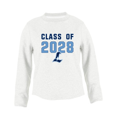 Liberty Falcons L Script Class of 2028 Women's Sweatshirt
