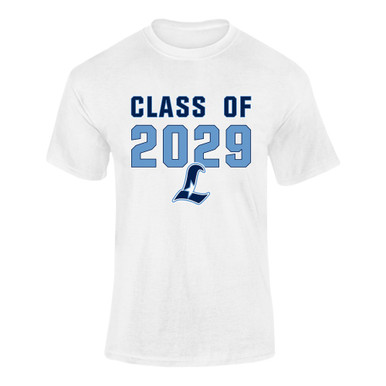 Liberty Falcons L Script Class of 2029 Men's SS T-Shirt