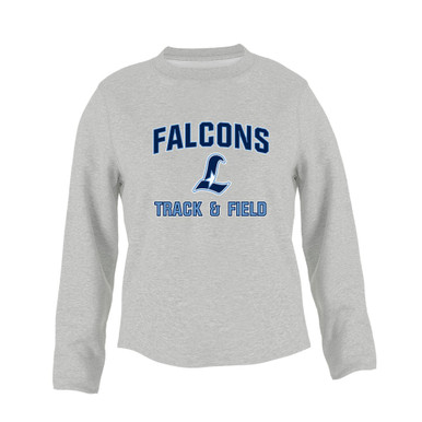 Liberty Falcons L Script Track & Field Women's Sweatshirt