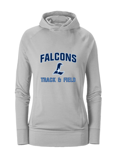 Liberty Falcons L Script Track & Field Women's Hoodie