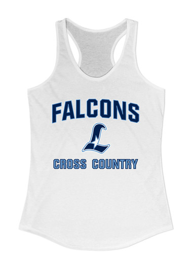 Liberty Falcons L Script Cross Country Women's Tank Top