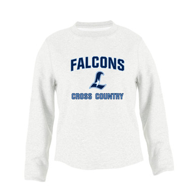 Liberty Falcons L Script Cross Country Women's Sweatshirt