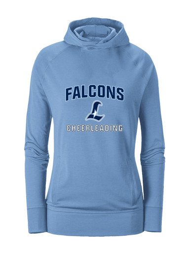 Liberty Falcons L Script Cheerleading Women's Hoodie