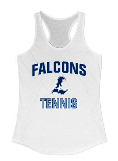 Liberty Falcons L Script Tennis Women's Tank Top