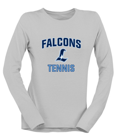 Liberty Falcons L Script Tennis Women's LS T-Shirt