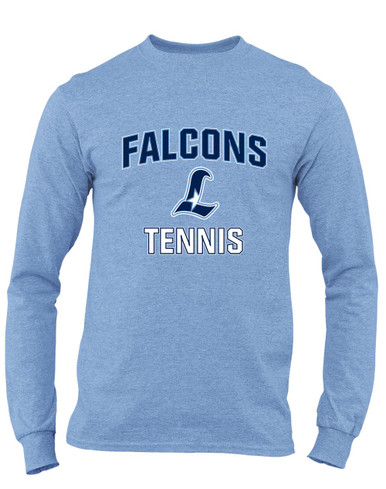 Liberty Falcons L Script Tennis Men's LS T-Shirt