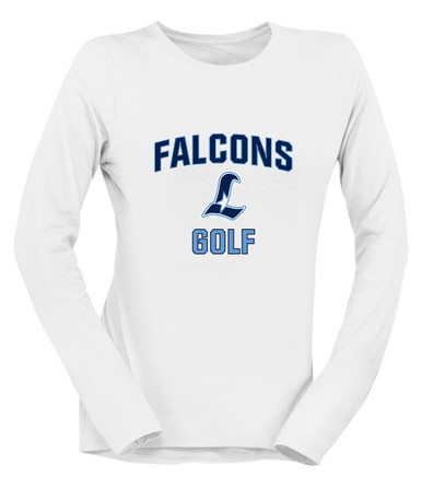 Liberty Falcons L Script Golf Women's LS T-Shirt