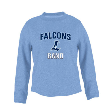 Liberty Falcons L Script Band # 1 Women's Sweatshirt