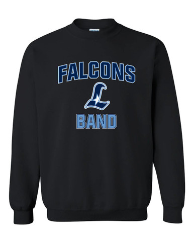 Liberty Falcons L Script Band # 1 Men's Sweatshirt