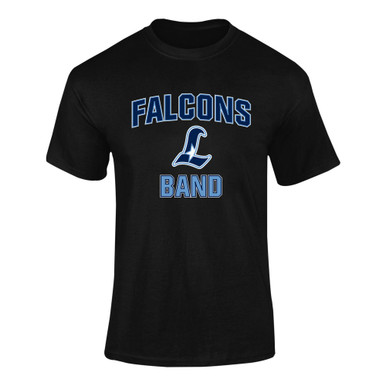 Liberty Falcons L Script Band # 1 Men's Premium SS T-Shirt