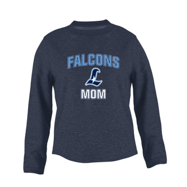 Liberty Falcons L Script Mom Women's Sweatshirt