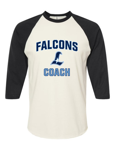 Liberty Falcons L Script Coach Women's Baseball T-Shirt