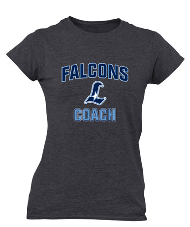 Liberty Falcons L Script Coach Women's Premium SS T-Shirt