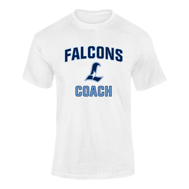 Liberty Falcons L Script Coach Men's SS T-Shirt