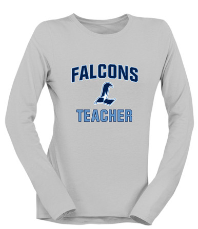 Liberty Falcons L Script Teacher Women's LS T-Shirt
