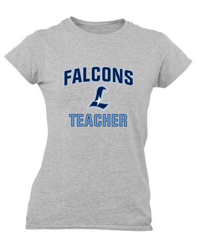 Liberty Falcons L Script Teacher Women's Premium SS T-Shirt