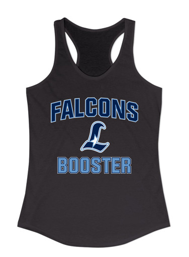 Liberty Falcons L Script Booster Women's Tank Top